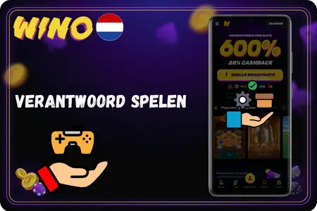 Verantwoord spelen bij Wino Casino is altijd belangrijk